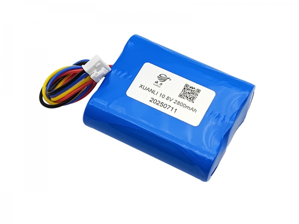 10.8V 2800mAh communication lithium battery Plug-4P